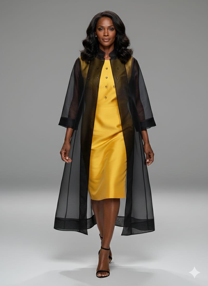 Casaco de Seda e Lã